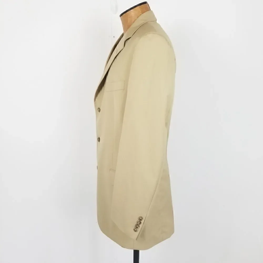 Brooks Brothers Brookscool Poplin Khaki Sport Coat